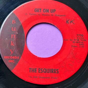 Esquires-Get on up-Bunky wol vg+