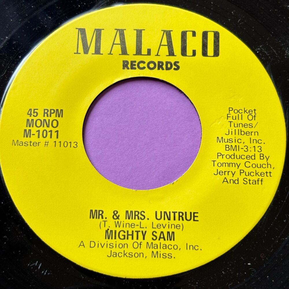 Mighty Sam-Mr & Mrs Untrue-Malaco E+