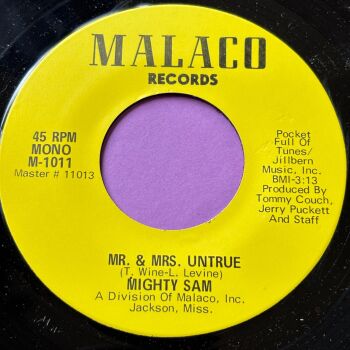 Mighty Sam-Mr & Mrs Untrue-Malaco E+