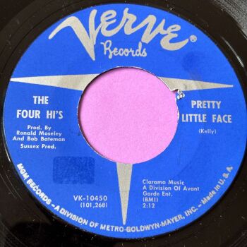 Four Hi's-Pretty little face-Verve stkr E+