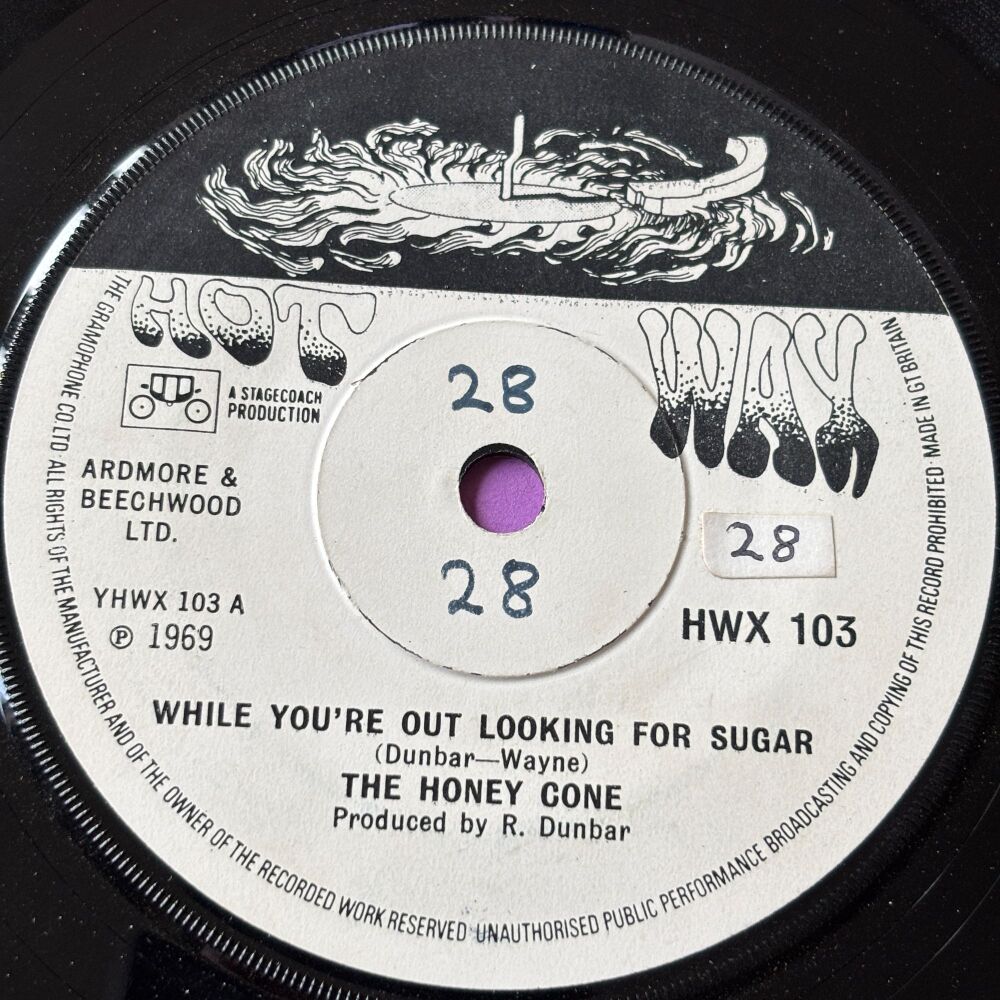 Honey Cone-While you're out looking for sugar-Hot Wax wol E+