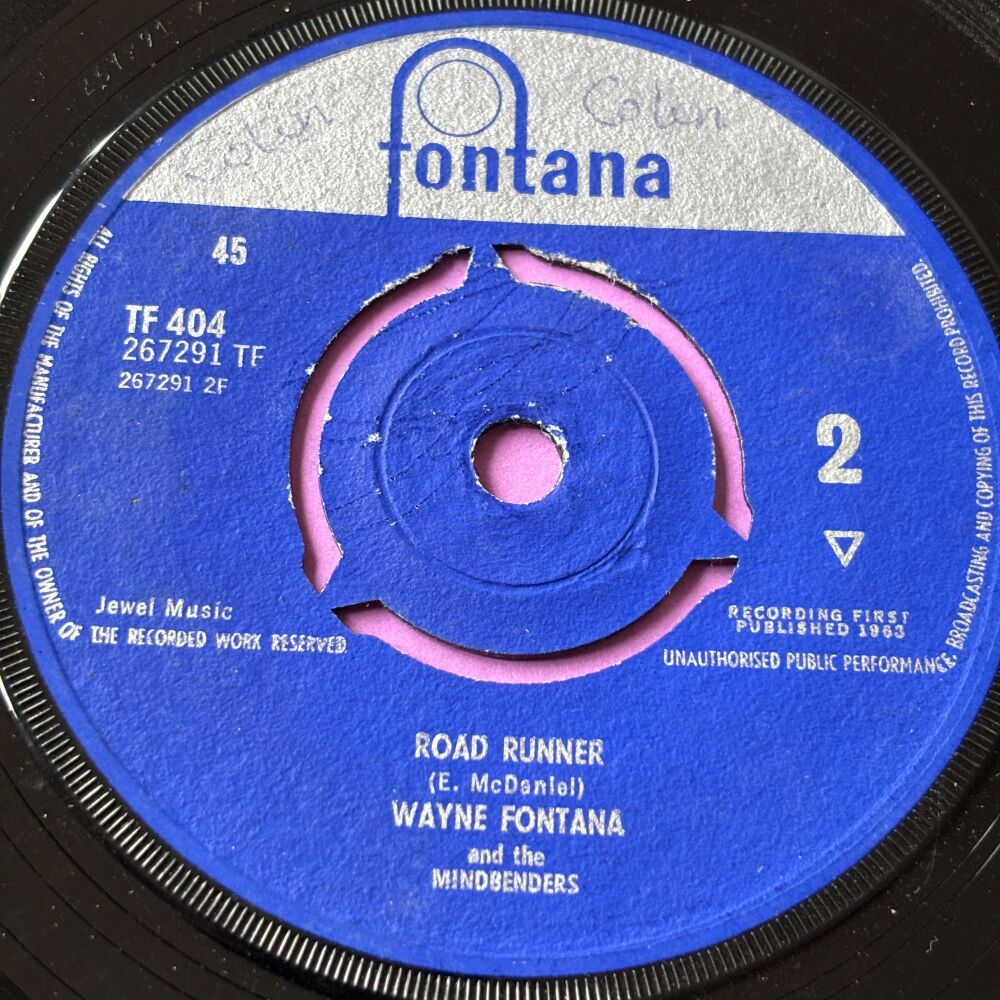 Wayne Fontana-Road runner-UK Fontana E+