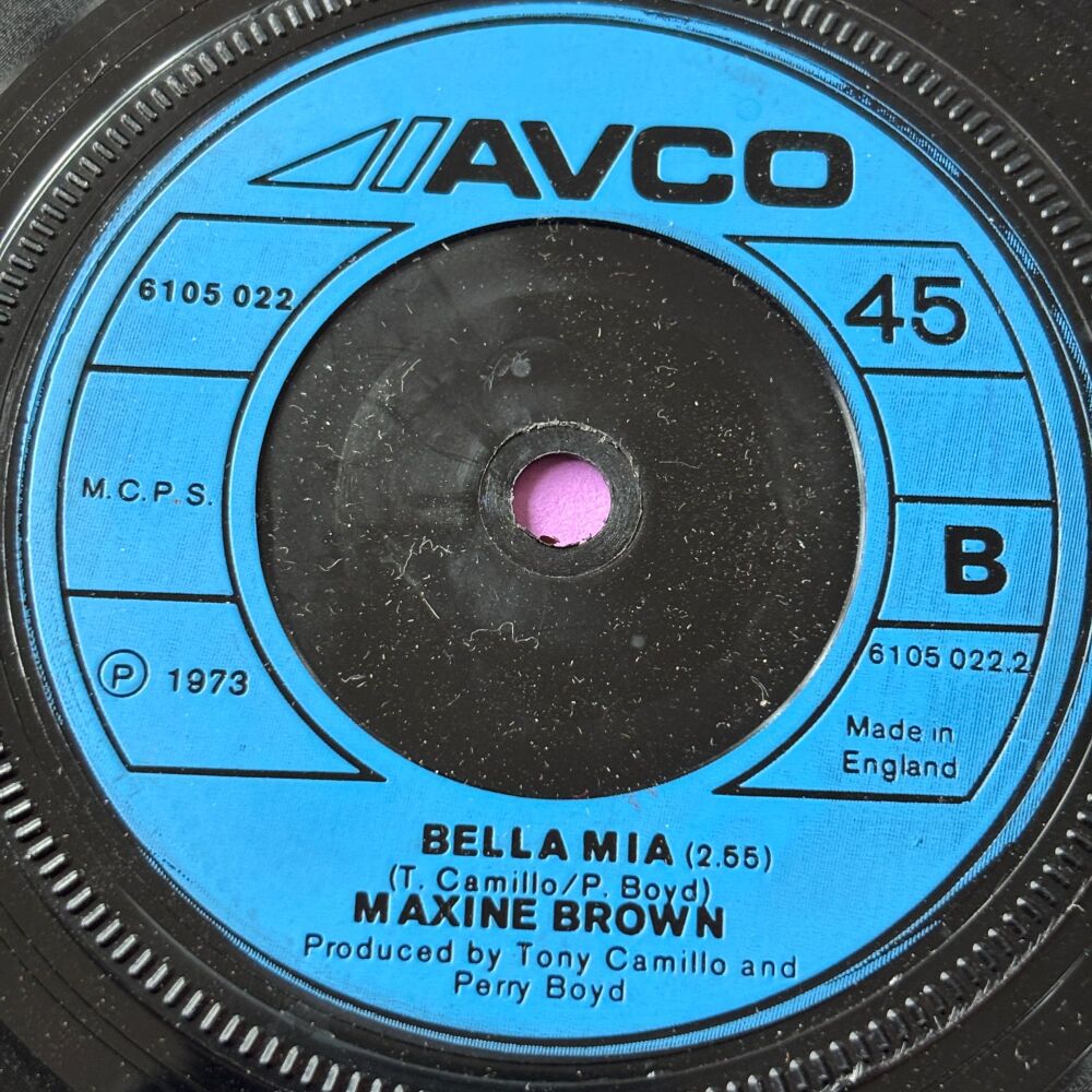 Maxine Brown-Bella Mia-UK Avco E+