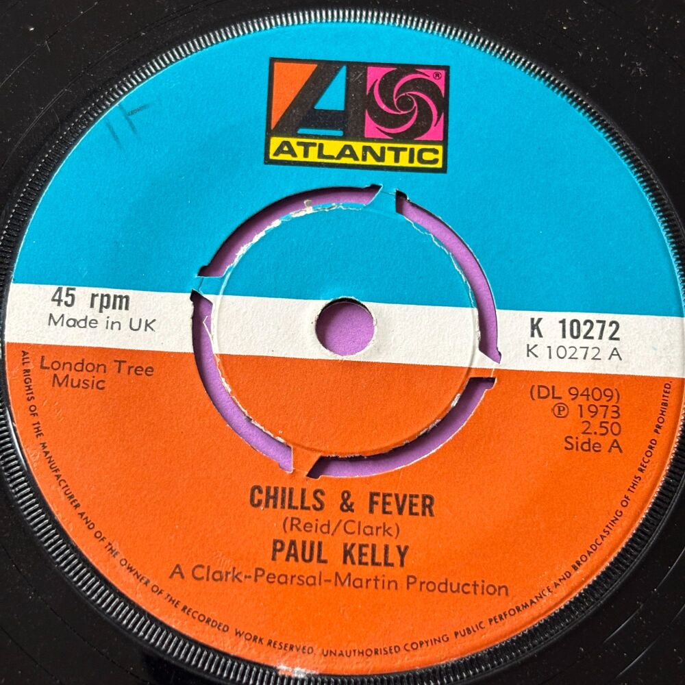 Paul Kelly-Chills & Fever-UK Atlantic E+