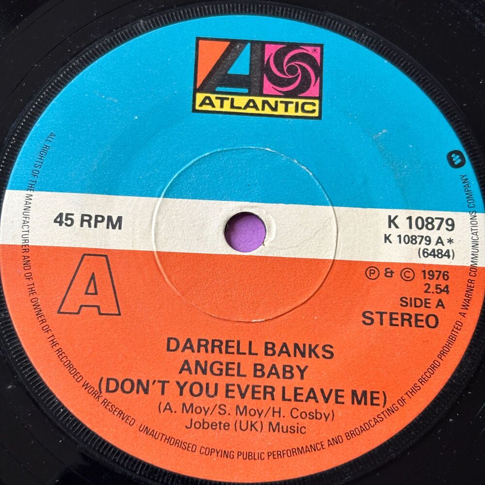 Darrell Banks-Angel baby-UK Atlantic second issue E+