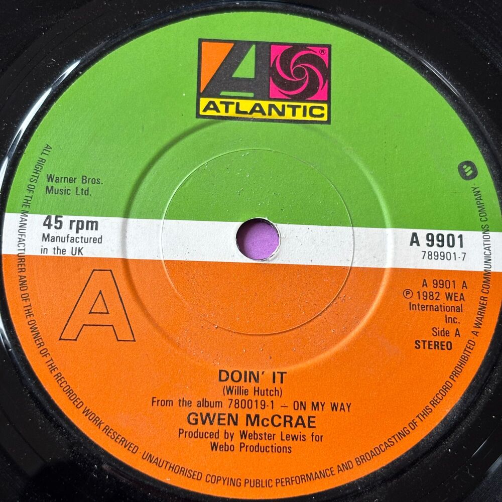 Gwen McCrae-Doin' it-UK Atlantic M-