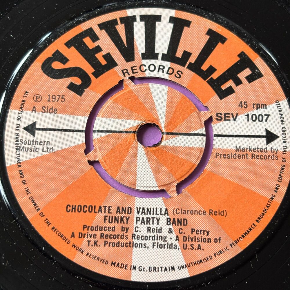 Funky Party Band-Chocolate and vanilla-UK Seville M-