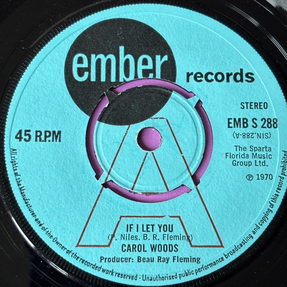 Carol Woods-If I let you-UK Ember E+