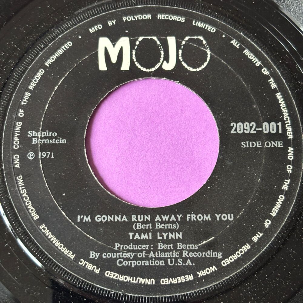 Tami Lynn-I'm gonna run away from you-UK Mojo E+