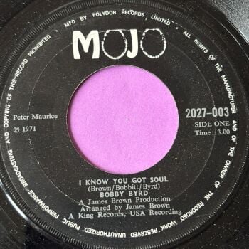 Bobby Byrd-I know you got soul-UK Mojo E+