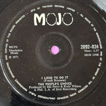 People's Choice-I likes to do it-UK Mojo E+