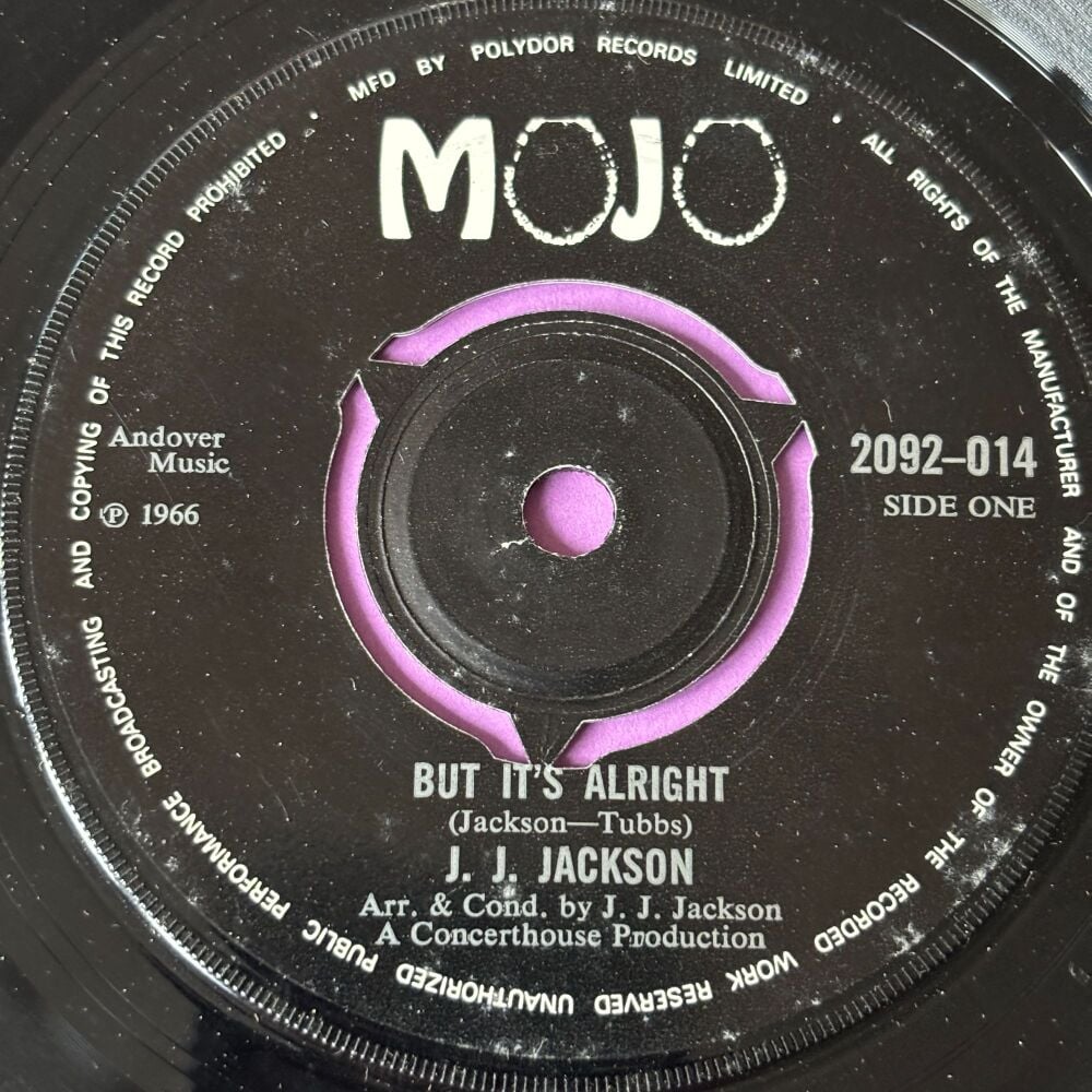 J.J Jackson=But it's alright-UK Mojo M-