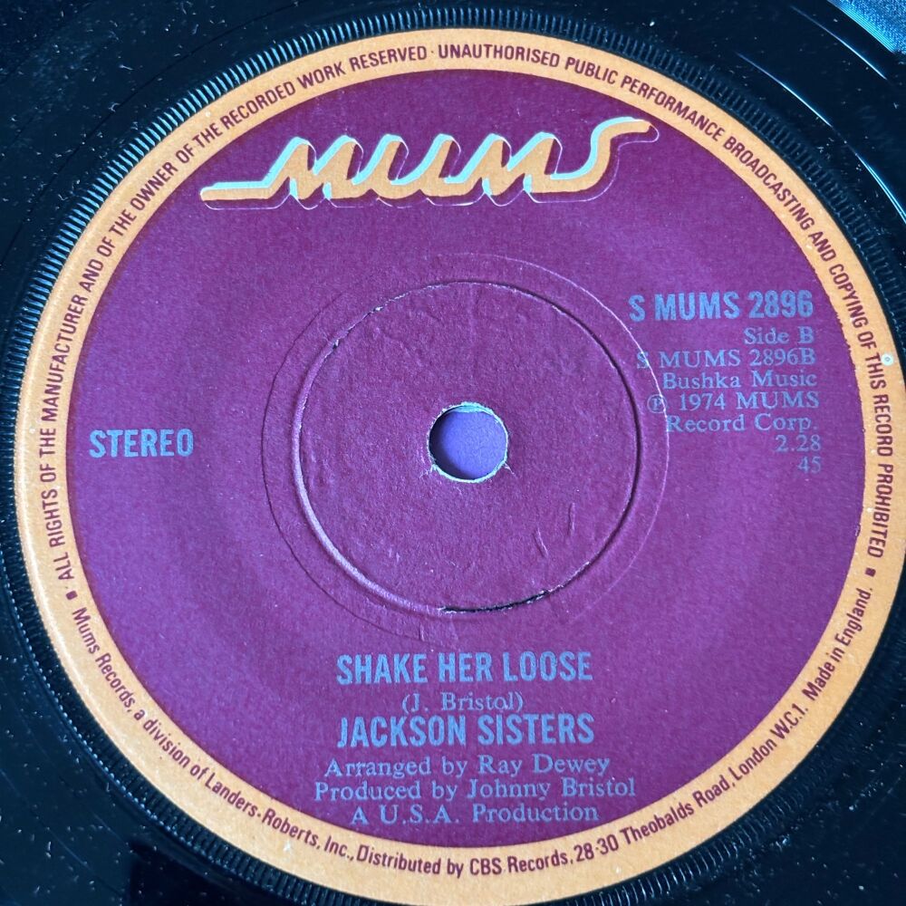 Jackson Sisters-Shake her loose-UK Mums E+