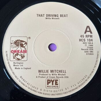 Willie Mitchell-That driving beat-UK Cream E+