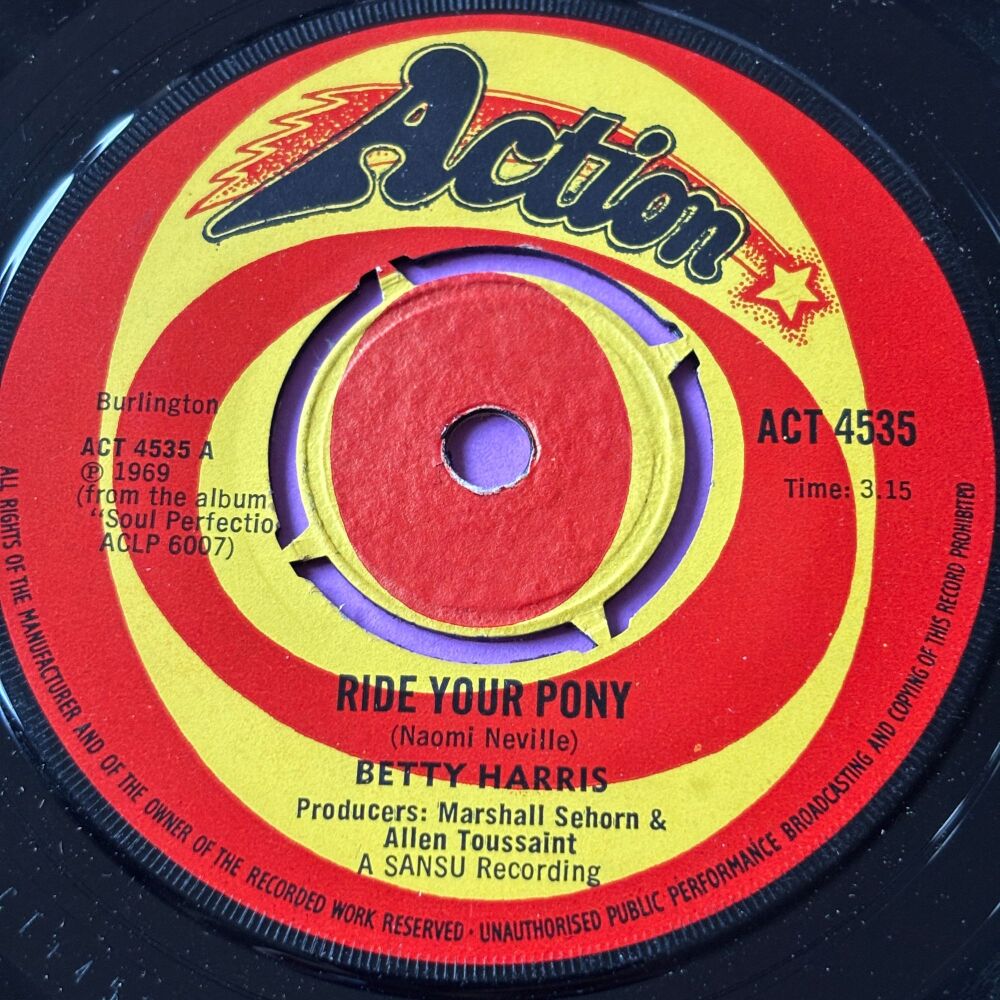 Betty Harris-Ride your pony-UK Action E+