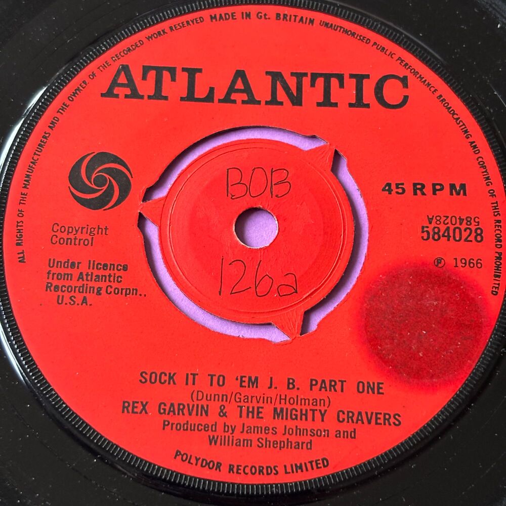 Rex Garvin-Sock it to 'em J.B-UK Atlantic wol E+