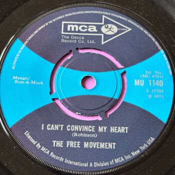 Free Movement-I can't convince my heart-UK MCA E+