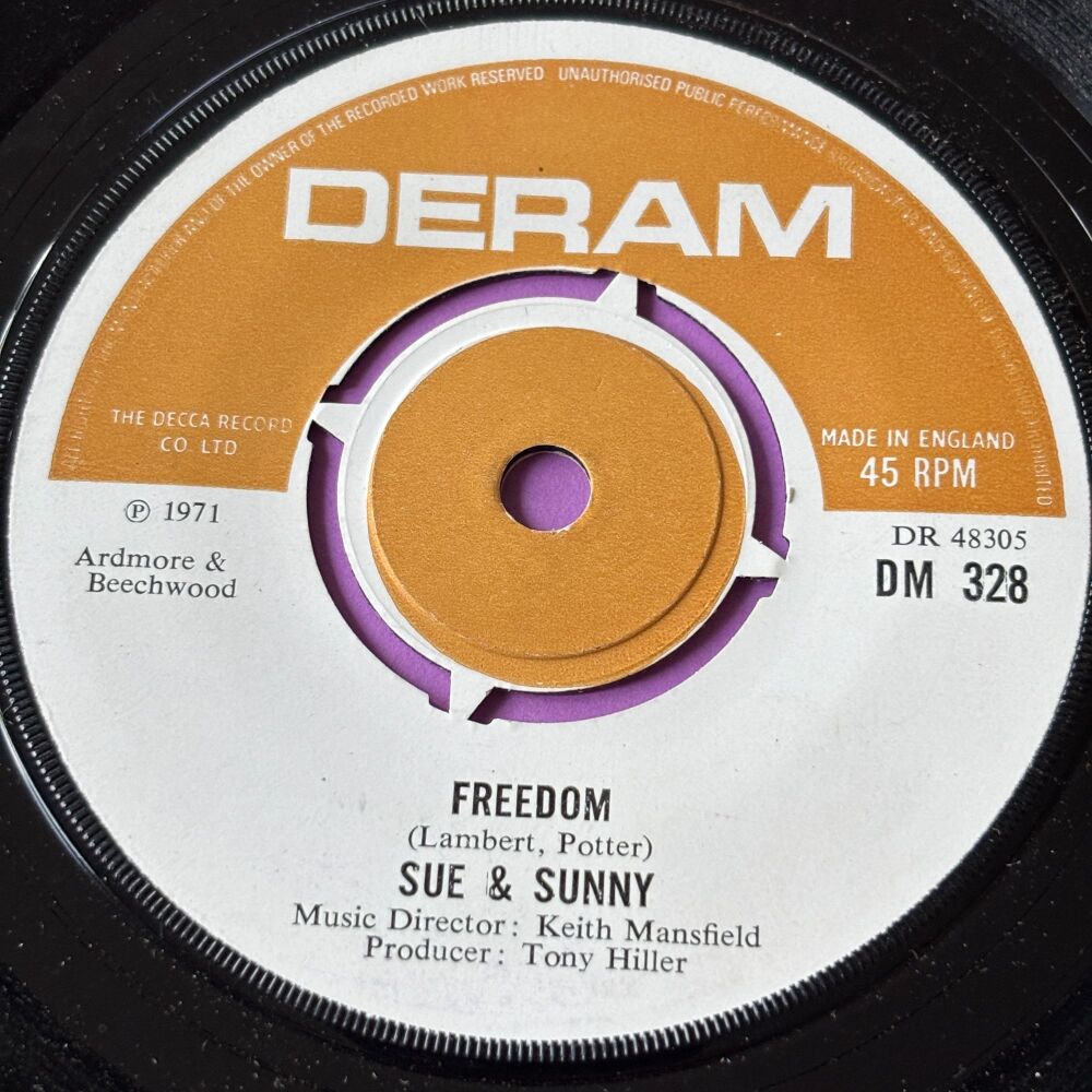 Sue & Sunny-Freedom-UK Deram M-