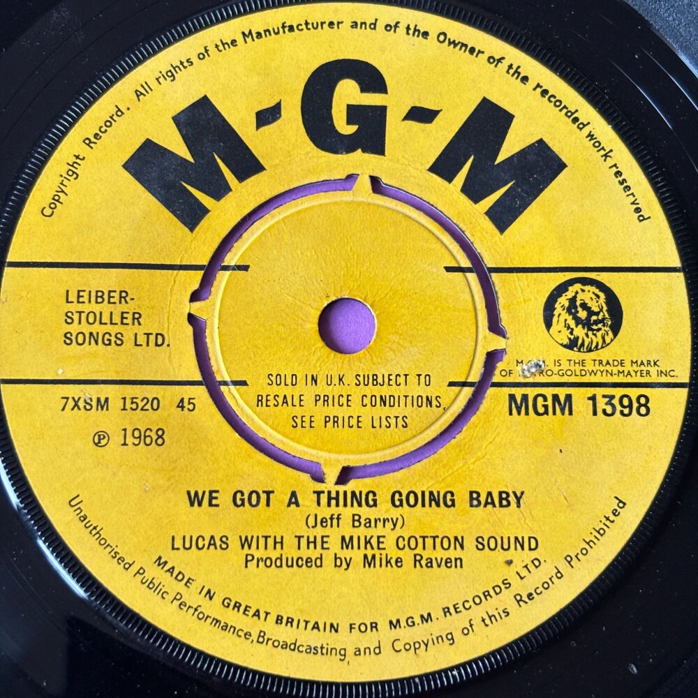 Soul Serenade-We got a good thing going baby-MGM E+