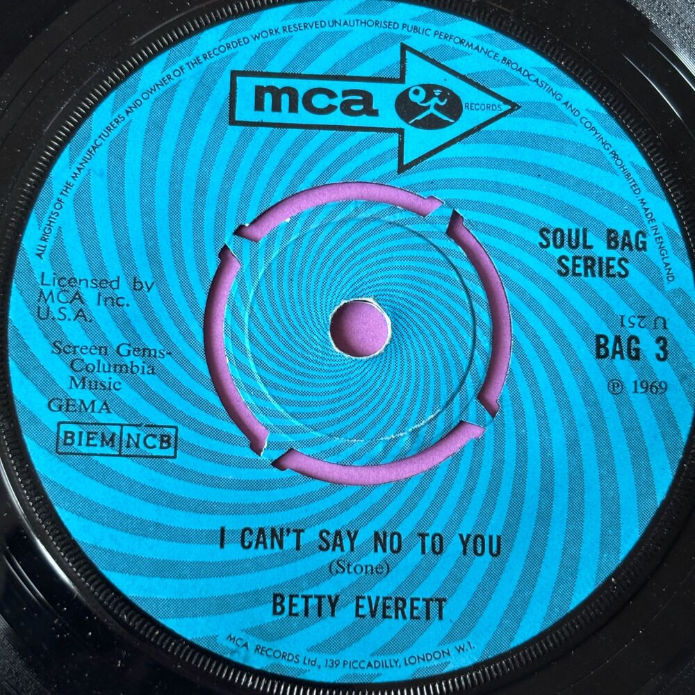 Betty Everett-I can't say no to you-UK MCA E+