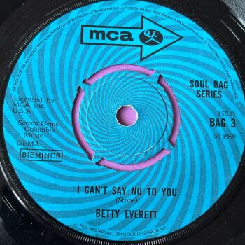 Betty Everett-I can't say no to you-UK MCA E+