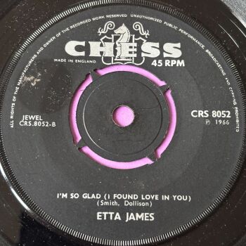 Etta James-I'm so glad-UK Chess E+