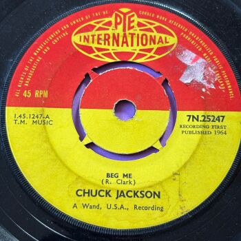 Chuck Jackson-Beg me-Pye Int vg