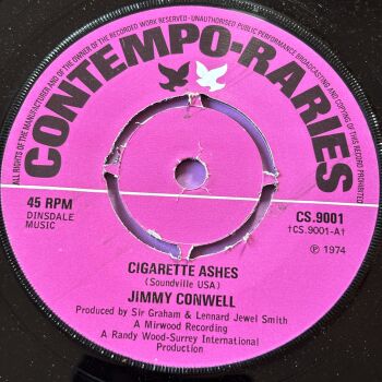 Jimmy Conwell-Cigarette Ashes-UK Contempo Raries E+