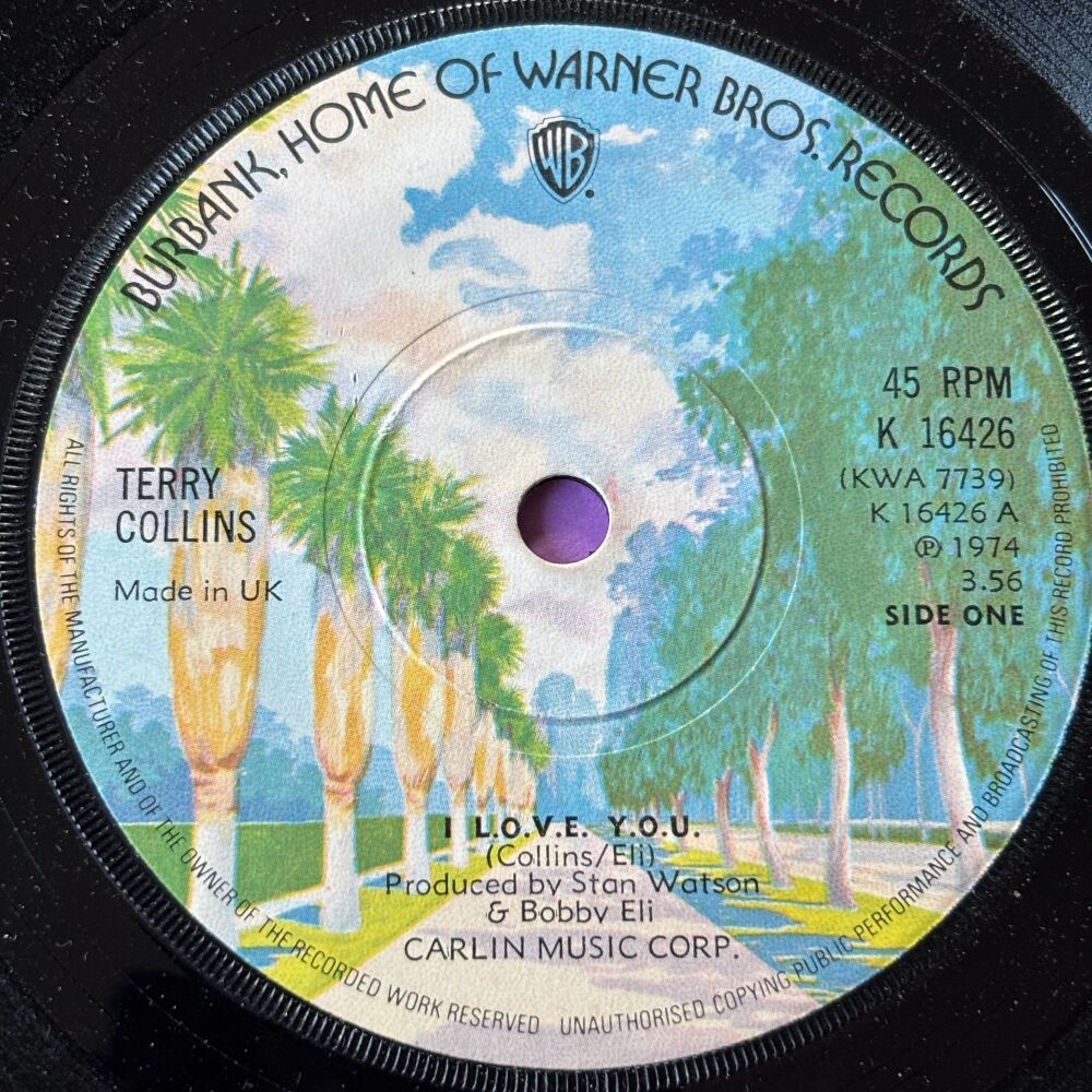 Terry Collins-I love you-UK WB E+