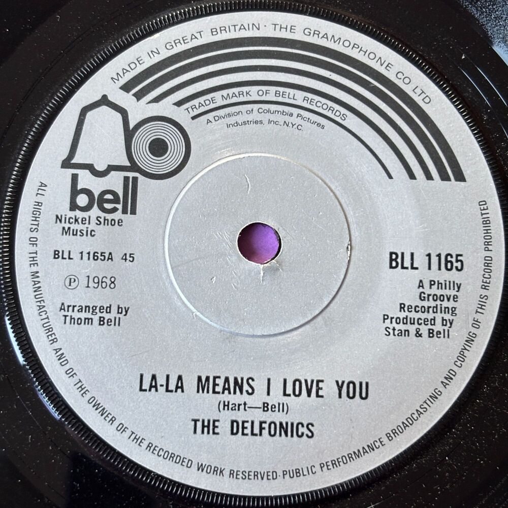 Delfonics-La-la means I love you-UK Bell M-