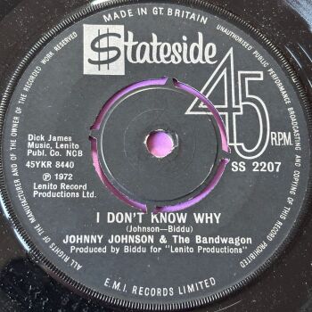 Johnny Johnson-I don't know why-UK Stateside E+