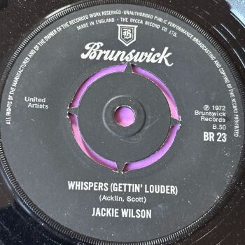 Jackie Wilson-Whispers-UK Brunswick E+
