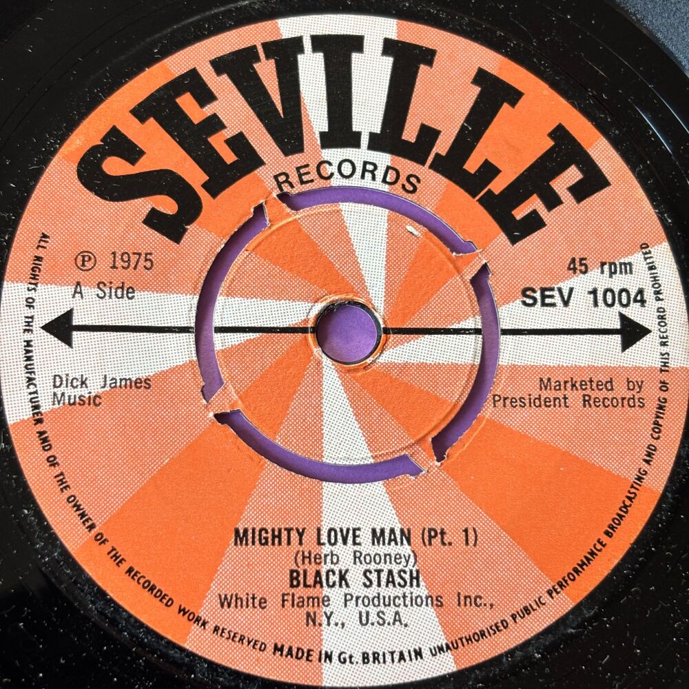 Black Stash-Mighty love man-UK Seville E+