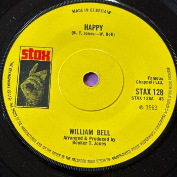 William Bell-Happy-UK Stax E+