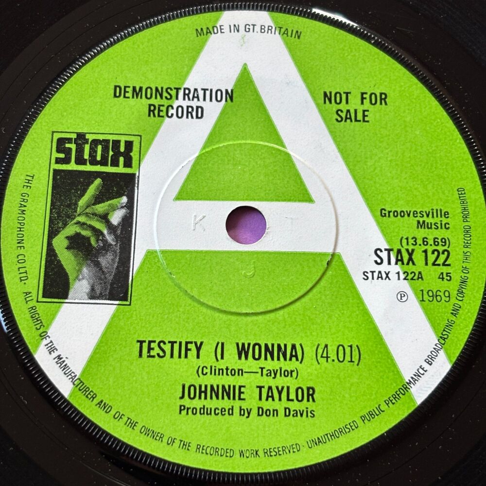 Johnnie Taylor-Testify-UK Stax Demo E+