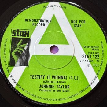 Johnnie Taylor-Testify-UK Stax Demo E+