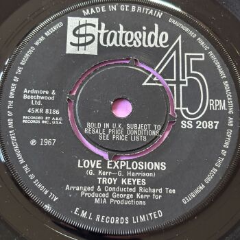 Troy Keyes-Love explosions-UK Stateside M-