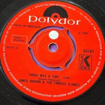 James Brown-There was a time-UK Polydor stkr E