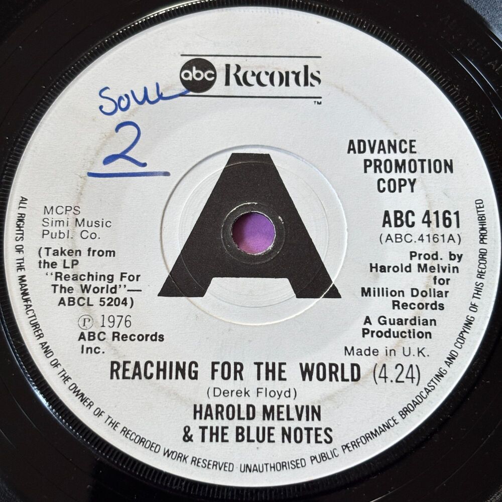 Harold Melvin-Reaching for the world-UK ABC WD wol E