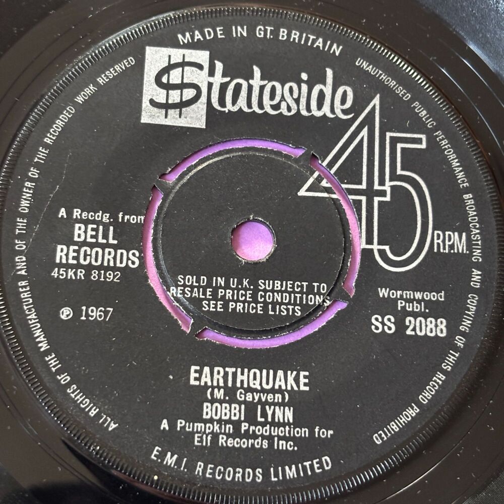 Bobbi Lynn-Earthquake-UK Stateside E+