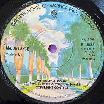 Major Lance-Sweeter/ Without a doubt-UK WB E+