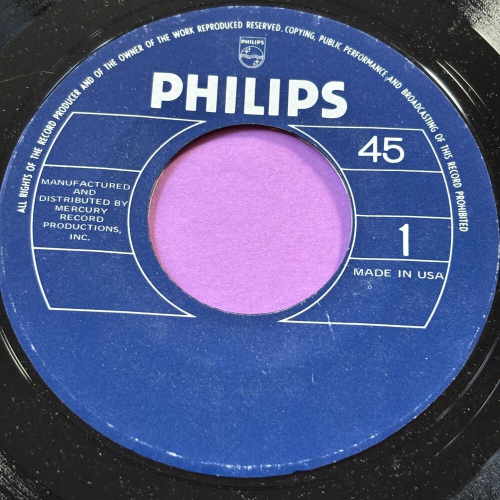 Ronnie Walker-You're the one-UK Philips Label fault M-