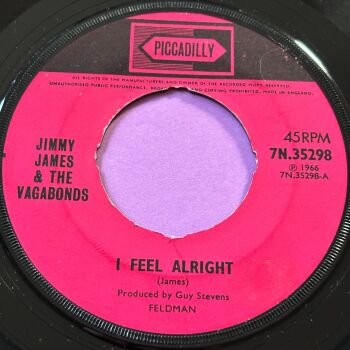 Jimmy James-I feel alright-UK Picadilly noc vg+