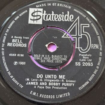 James and Bobby Purify-Do untu me-UK Stateside E+