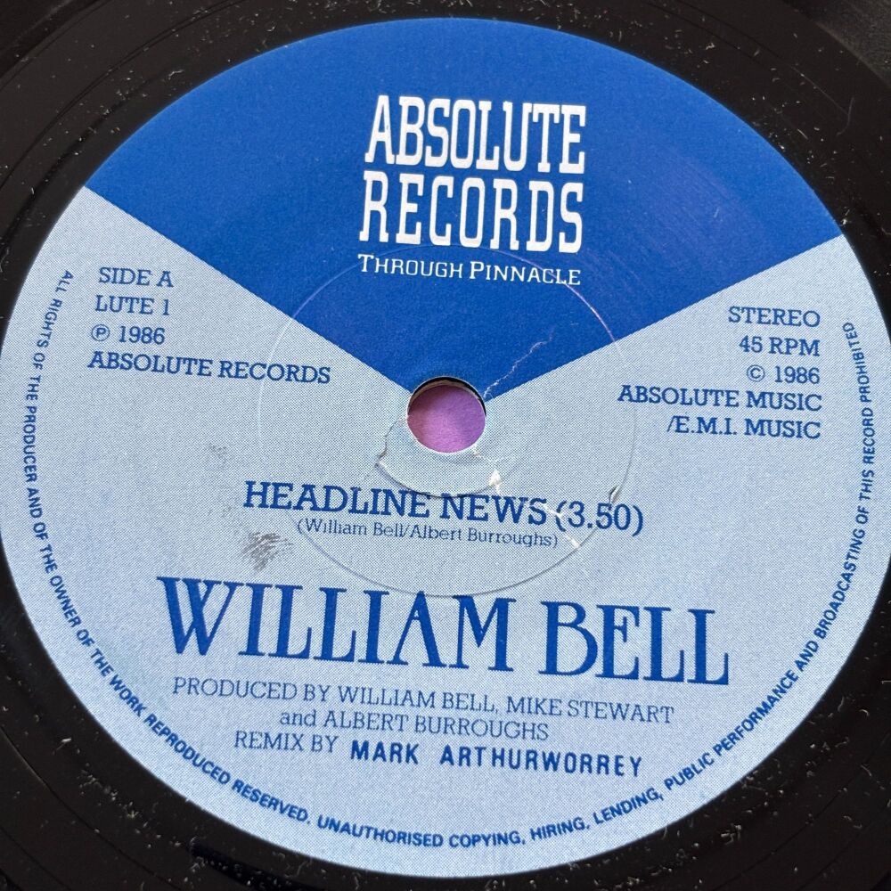 William Bell-Headline news-UK Absolute E+