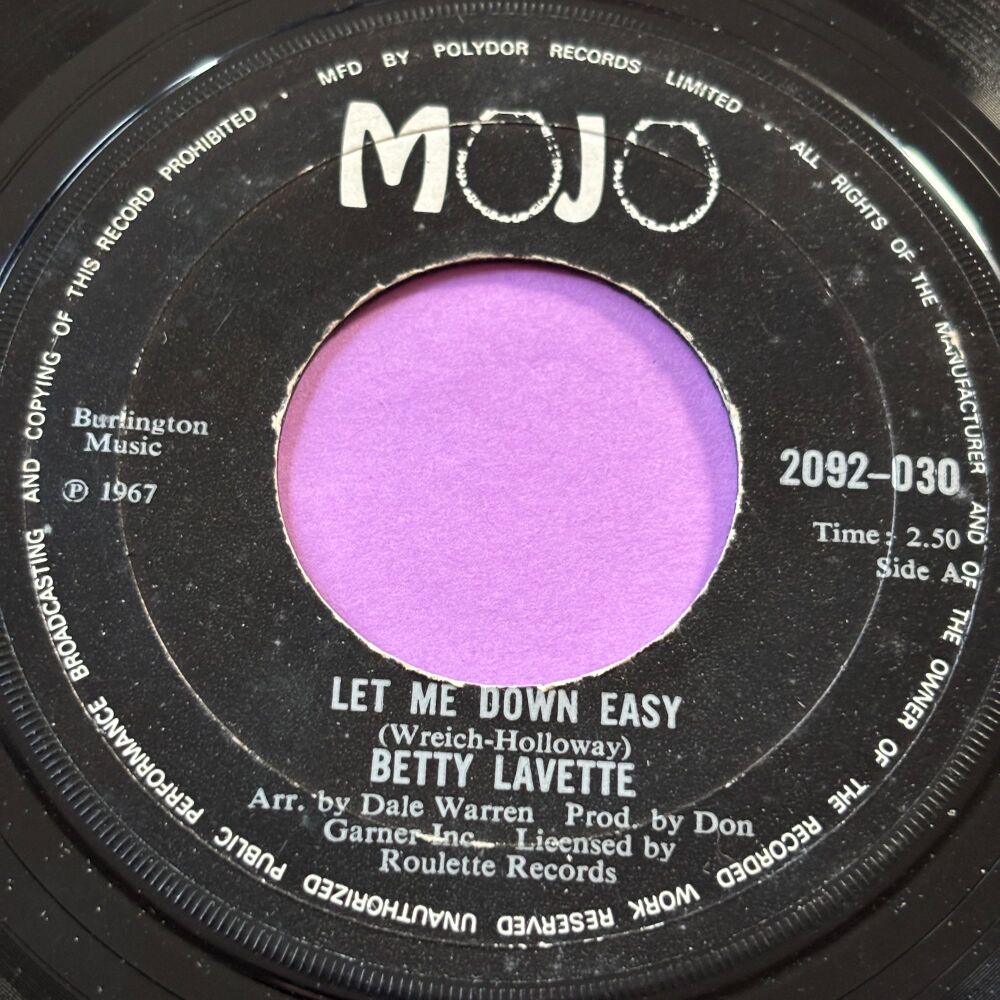 Betty LaVette-Let me down easy-UK Mojo E