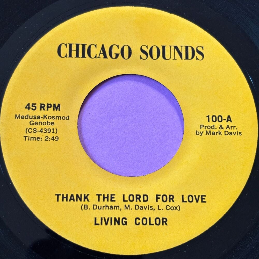 Living Color-Thank the lord for love-Chicago Sounds R E+