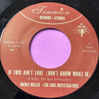 Nicole Willis-If this ain't love-Timmion E+