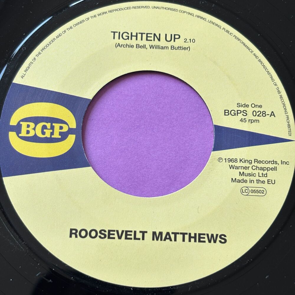 Roosevelt Matthews-Tighten up-BGP M-