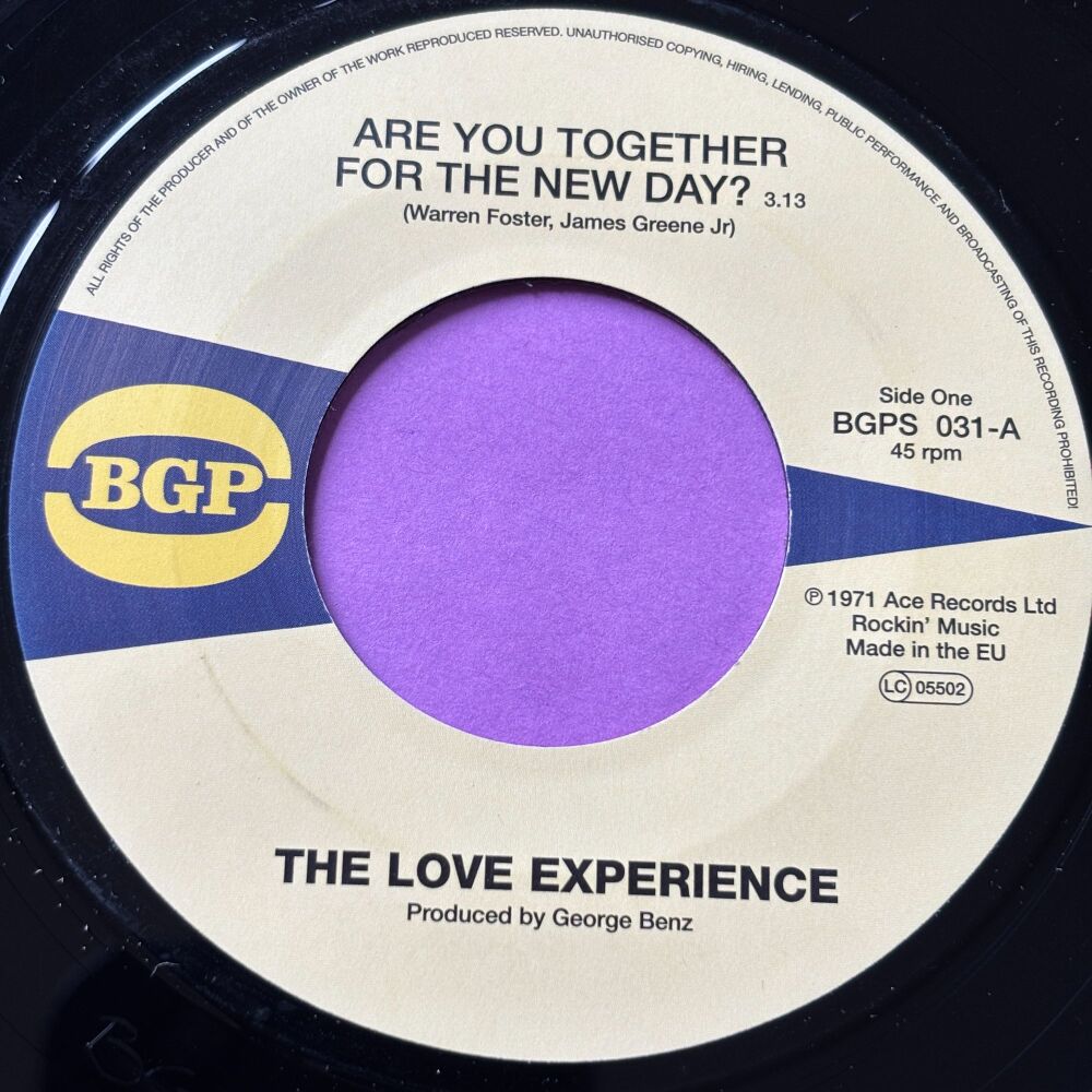 Love Experience-Are you together for the new day-BGP E+